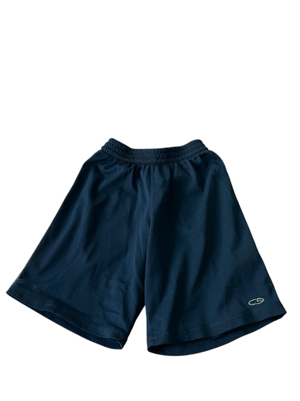 🔵CHAMPION: Boy size M, navy blue basketball shorts w/logo, preowned🔵